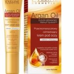 Przeciwzmarszczkowy odmładzający krem pod oczy Argan Oil Eveline Cosmetics