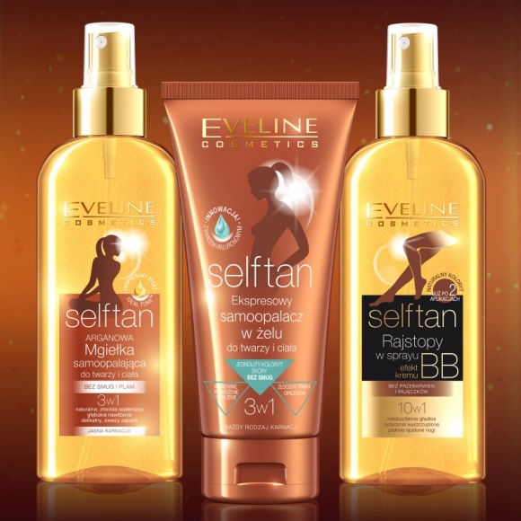 Złocista opalenizna na lato od Eveline Cosmetics Seria samoopalaczy selftan Uroda, LIFESTYLE - Eveline Cosmetics proponuje na lato serie samoopalaczy selftan dla tych wszystkich, którzy boją się korzystania ze słońca i związanego z tym ryzyka oparzenia, przebarwień i przyspieszenia starzenia skóry ale jednocześnie marzą o złocistej opaleniźnie bez smug. title =