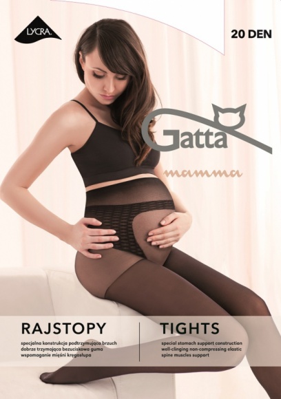 Gatta z myślą o przyszłych mamach Uroda, LIFESTYLE - Wielkimi krokami zbliża się święto wszystkich mam. Z tej okazji Gatta pamięta także o przyszłych mamach i specjalnie dla nich proponuje rajstopy z linii MAMMA, zaprojektowane z myślą o ich rosnącym brzuszku. title =