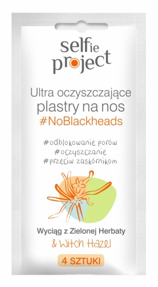 Selfie Project Ultra oczyszczające plastry na nos Uroda, LIFESTYLE - Selfie Project to kosmetyki stworzone przez specjalistów dla wyjątkowo wymagającej młodej cery. Stop niedoskonałościom, wypryskom, zaskórnikom. Profesjonalne preparaty pozwolą o nich zapomnieć.. Stop błyszczeniu się. Koniec nieustannego myślenia o skórze! title =