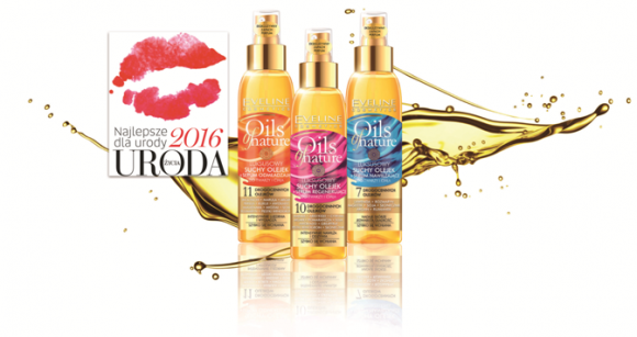 Seria olejków Oils of Nature Eveline Cosmetics z nagrodą „Najlepsze dla Urody” Uroda, LIFESTYLE - Luksusowe suche olejki do ciała i twarzy z serii Oils of Nature Eveline Cosmetics otrzymały nagrodę "Najlepsze dla Urody” magazynu Uroda Życia. title =