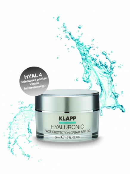NOWOŚĆ od KLAPP Cosmetics! Nawilżenie i ochrona – HYALURONIC Face Protection Cr Uroda, LIFESTYLE - Linia KLAPP HYALURONIC została wzbogacona o nowy produkt, zawierający nowy, aż 4-cząsteczkowy kompleks kwasu hialuronowego. Krem HYALURONIC Face Protection Cream SPF30 oprócz intensywnego nawilżenia, zapewnia ochronę UVA i UVB. title =
