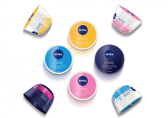 NIVEA CARE 3w1 nowa linia lekkich kremów z innowacyjną formułą hydrowosków Uroda, LIFESTYLE - Z myślą o najlepszej pielęgnacji skóry twarzy i różnych potrzebach kobiet NIVEA stworzyła linię Care 3w1, właściwą pielęgnację przez całą dobę i dla każdego typu skóry. title =