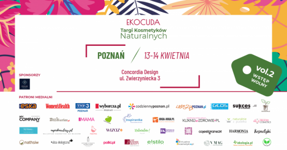 NADCHODZI DRUGA EDYCJA TARGÓW EKOCUDA W POZNANIU! Uroda, LIFESTYLE - 13 i 14 kwietnia 2019 r. to daty, o których powinni pamiętać wszyscy miłośnicy kosmetyków naturalnych. title =