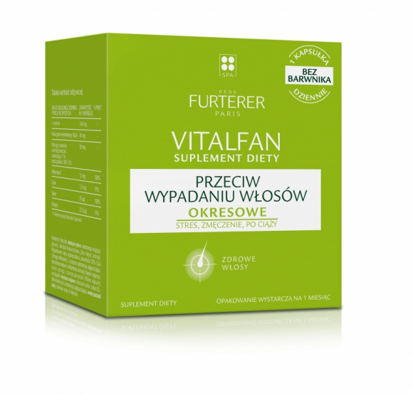 Rene Furterer Vitalfan przeciw okresowemu wypadaniu włosów Uroda, LIFESTYLE - Rene Furterer Vitalfan przeciw okresowemu wypadaniu włosów (stres,zmęczenie, po ciąży). title =