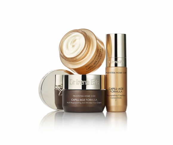 Dr Irena Eris PROSYSTEM HOME CARE CAPILL-AGE FORMULA Uroda, LIFESTYLE - Unikalna seria CAPILL-AGE FORMULA zawiera aktywny koktajl kluczowych składników naprawczych, niezbędnych do wzmocnienia układu naczyniowego oraz korekty widocznych oznak starzenia się skóry. title =