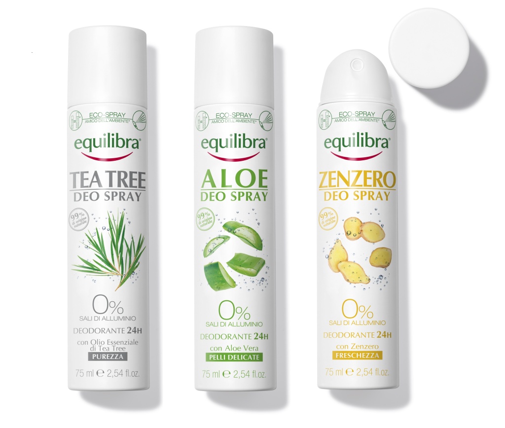 Nowość w ofercie marki Equilibra – INNOWACYJNE DEZODORANTY W SPRAYU – 24 godziny skutecznej ochrony w zgodzie z naturą